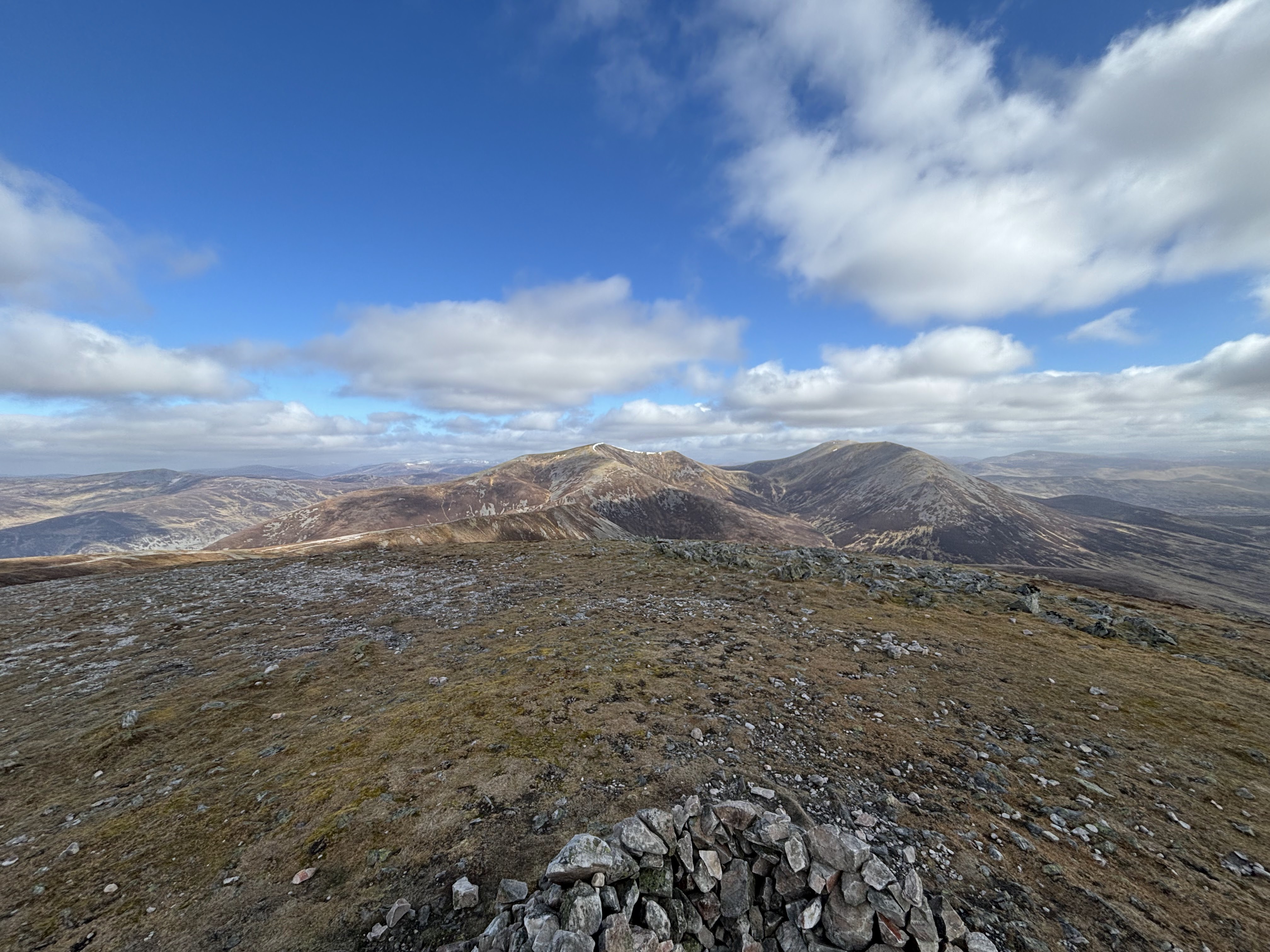 Beinn A’Ghlo and the montane areas of Tayside