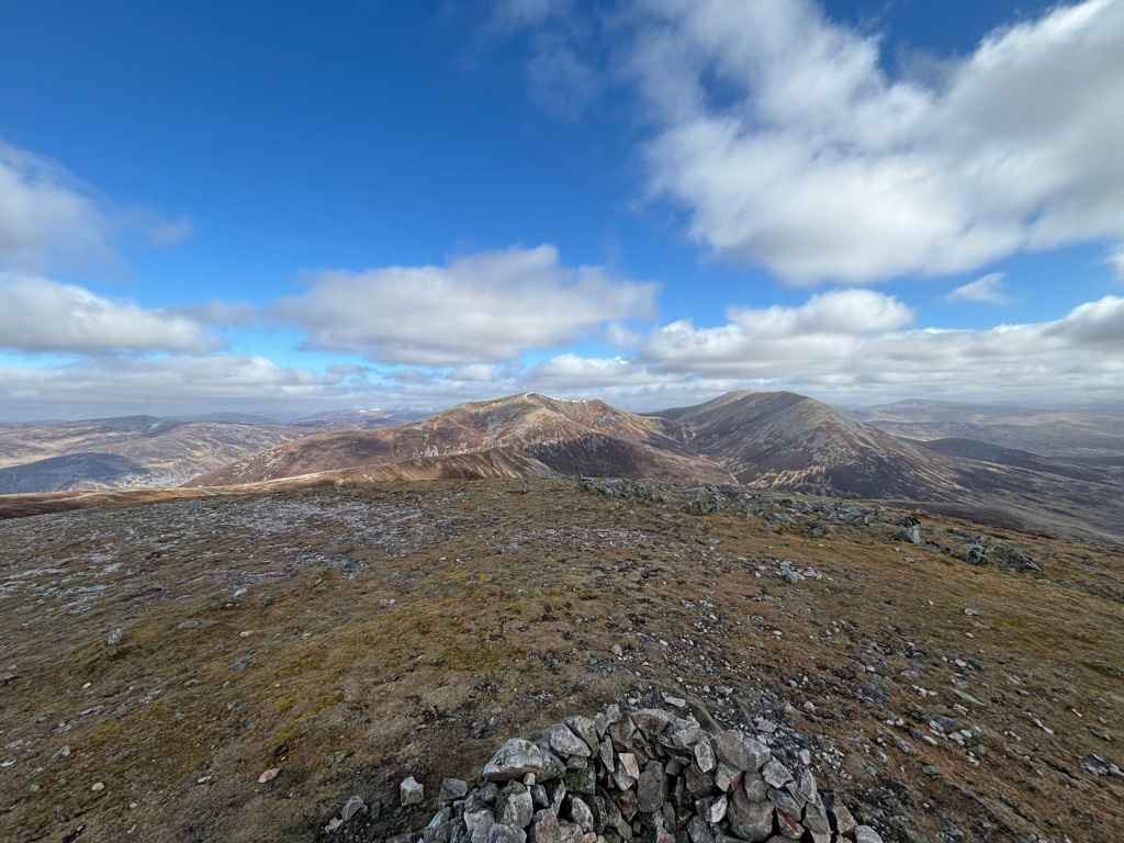 Beinn A’Ghlo and the montane areas of Tayside